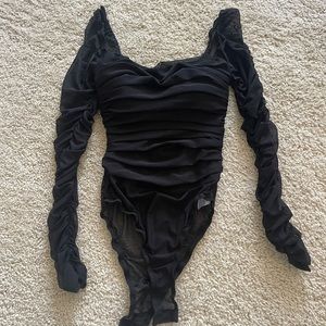 Princess Polly Sheet Black Body suit
